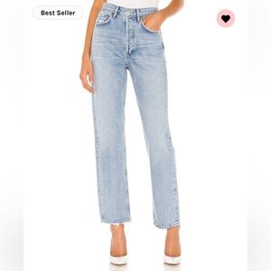 Agolde 90sMid Rise Loose fit. Color Snapshot. Size 28